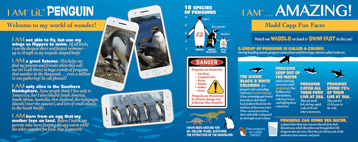 I AM LiL' PENGUIN 100 pcs Puzzle-Puzzles-Tools 4 Teaching-Classroom Decor and More