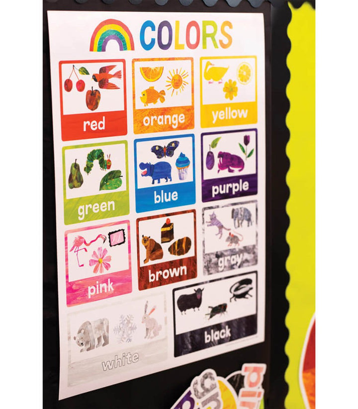 World of Eric Carle™ Colors Chart Grade PK-2-Charts-Tools 4 Teaching-Classroom Decor and More