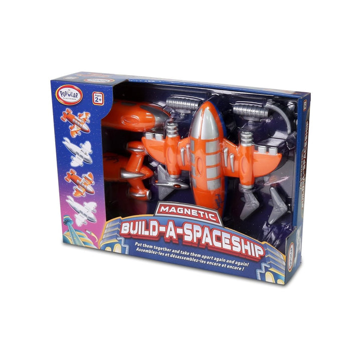 Magnetic Build-A-Spaceship (Assorted Colors / Set of 12)-Space-Tools 4 Teaching-Classroom Decor and More
