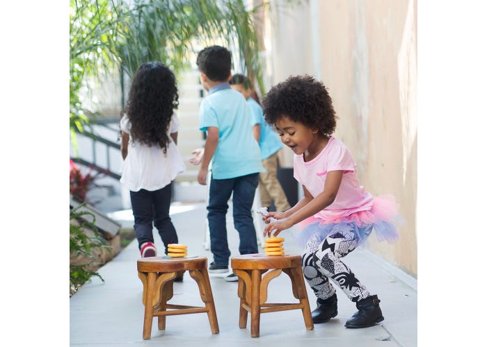 Pancake Pile-Up!™ Relay Game-Games-Tools 4 Teaching-Classroom Decor and More