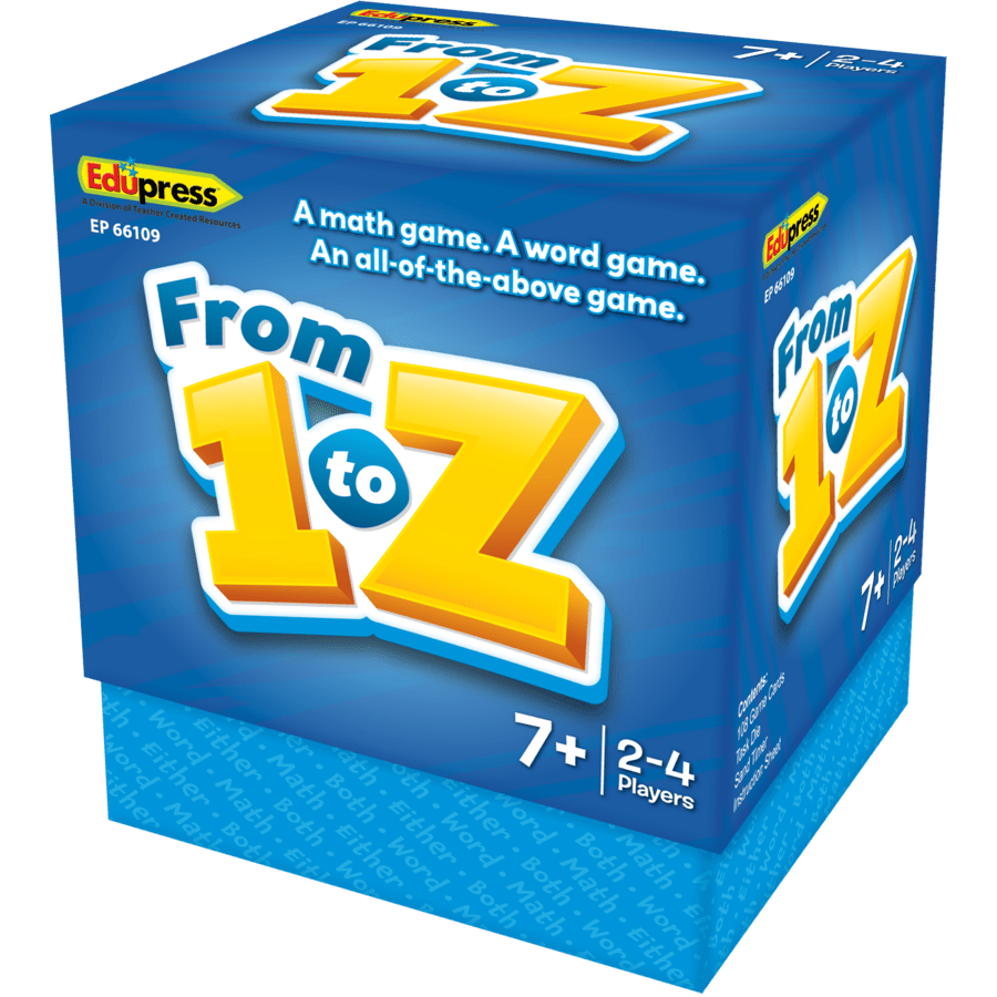 *From 1 to Z Card Game-Games-Tools 4 Teaching-Classroom Decor and More