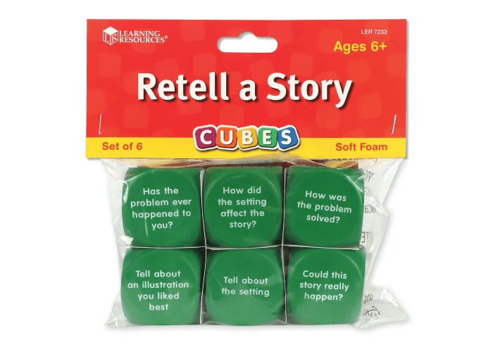 Retell a Story Cubes-Classroom Essentials-Tools 4 Teaching-Classroom Decor and More