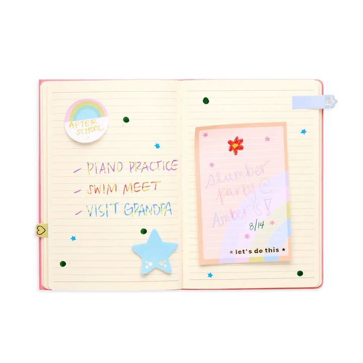 Side Notes Sticky Tab Note Pad - Pastel Rainbows-Arts & Crafts-Tools 4 Teaching-Classroom Decor and More