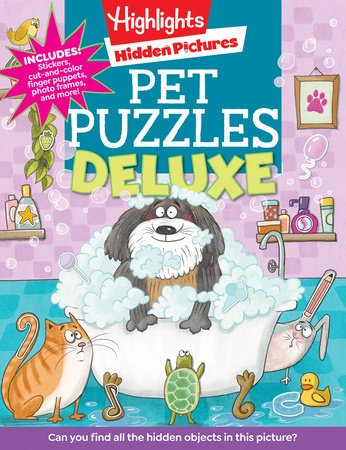 Highlights Hidden Pictures: Pet Puzzles Deluxe-Subjects - Books - Activity Books-Tools 4 Teaching-Classroom Decor and More