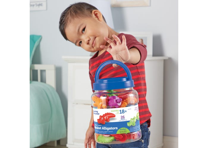 Snap-n-Learn™ Alphabet Alligators-Subjects - Reading - Alphabet-Tools 4 Teaching-Classroom Decor and More