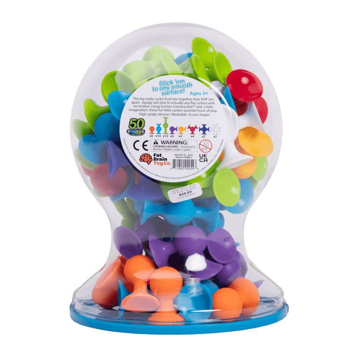 Squigz - Deluxe Set 50 PC-Developmental-Tools 4 Teaching-Classroom Decor and More