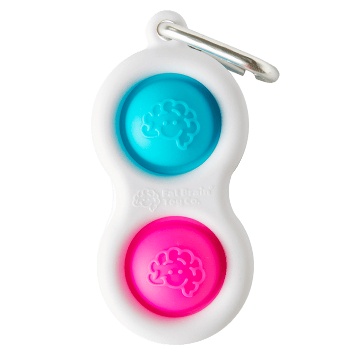 Simpl Dimpl Keychains - Assorted Colors-Sensory Play-Tools 4 Teaching-Classroom Decor and More