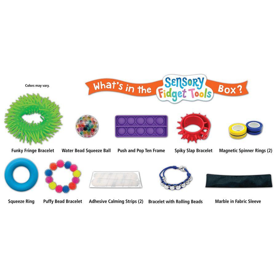 Fidget Box: Sensory Fidget Tools-Fidgets-Tools 4 Teaching-Classroom Decor and More