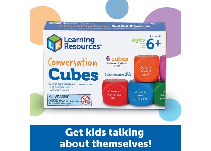 Conversation Cubes-Classroom Essentials-Tools 4 Teaching-Classroom Decor and More