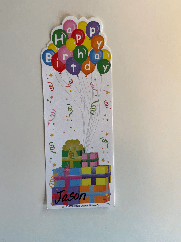 Bookmarks - Birthday-Bookmarks-Tools 4 Teaching-Classroom Decor and More