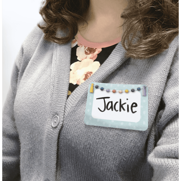 Oh Happy Day Name Tags/Labels - Multi-Pack-Nameplates &amp; Name Tags-Tools 4 Teaching-Classroom Decor and More