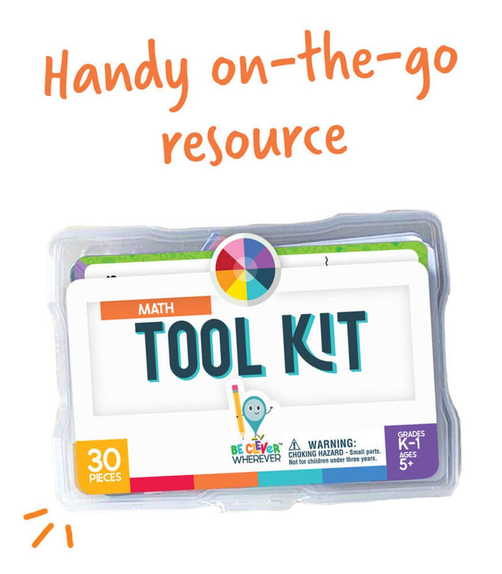 Math Tool Kit Manipulative Grade K-1 Math K–1-Math-Tools 4 Teaching-Classroom Decor and More