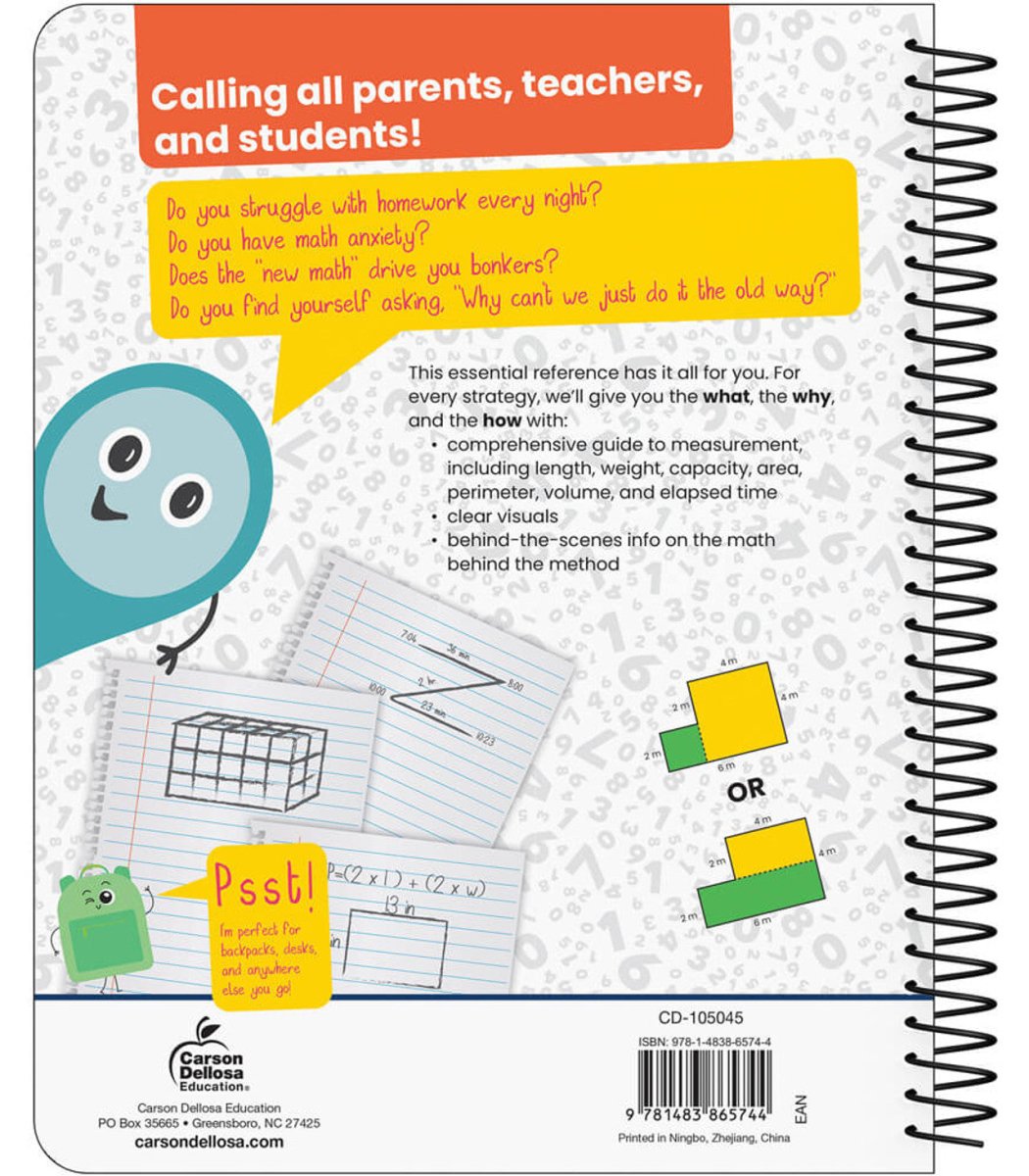 All Things Measurement Resource Book Grade 3-5 Spiral-Math Books-Tools 4 Teaching-Classroom Decor and More