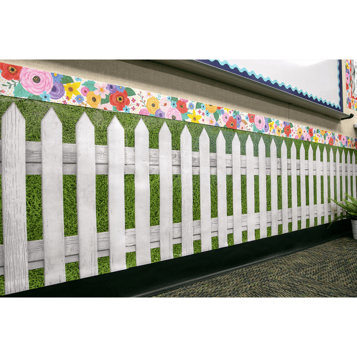 Wildflowers Straight Border Trim-Borders-Tools 4 Teaching-Classroom Decor and More