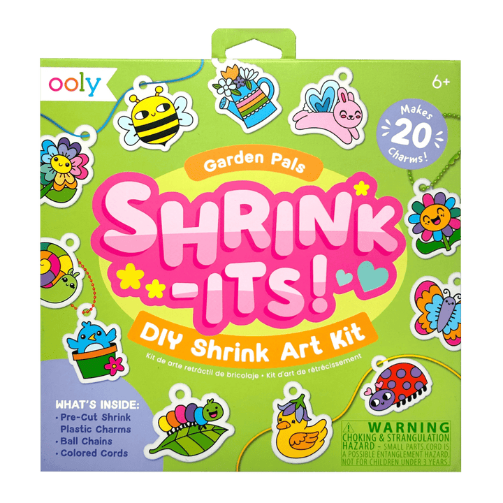 Shrink-its! DIY Shrink Art Kit - Garden Pals-Craft Activity-Tools 4 Teaching-Classroom Decor and More