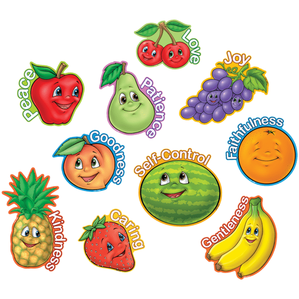 Fruit of the Spirit Accents-Religious-Tools 4 Teaching-Classroom Decor and More