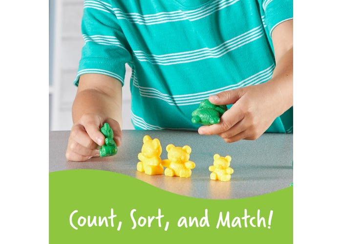 Three Bear Family® Counters, Set of 96-Numbers, Counting & Sorting-Tools 4 Teaching-Classroom Decor and More