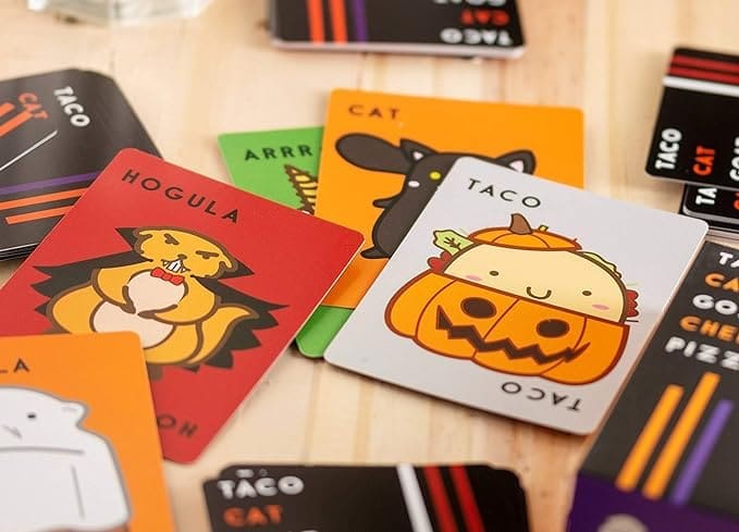 Taco Cat Goat Cheese Pizza Halloween Edition-Games-Tools 4 Teaching-Classroom Decor and More
