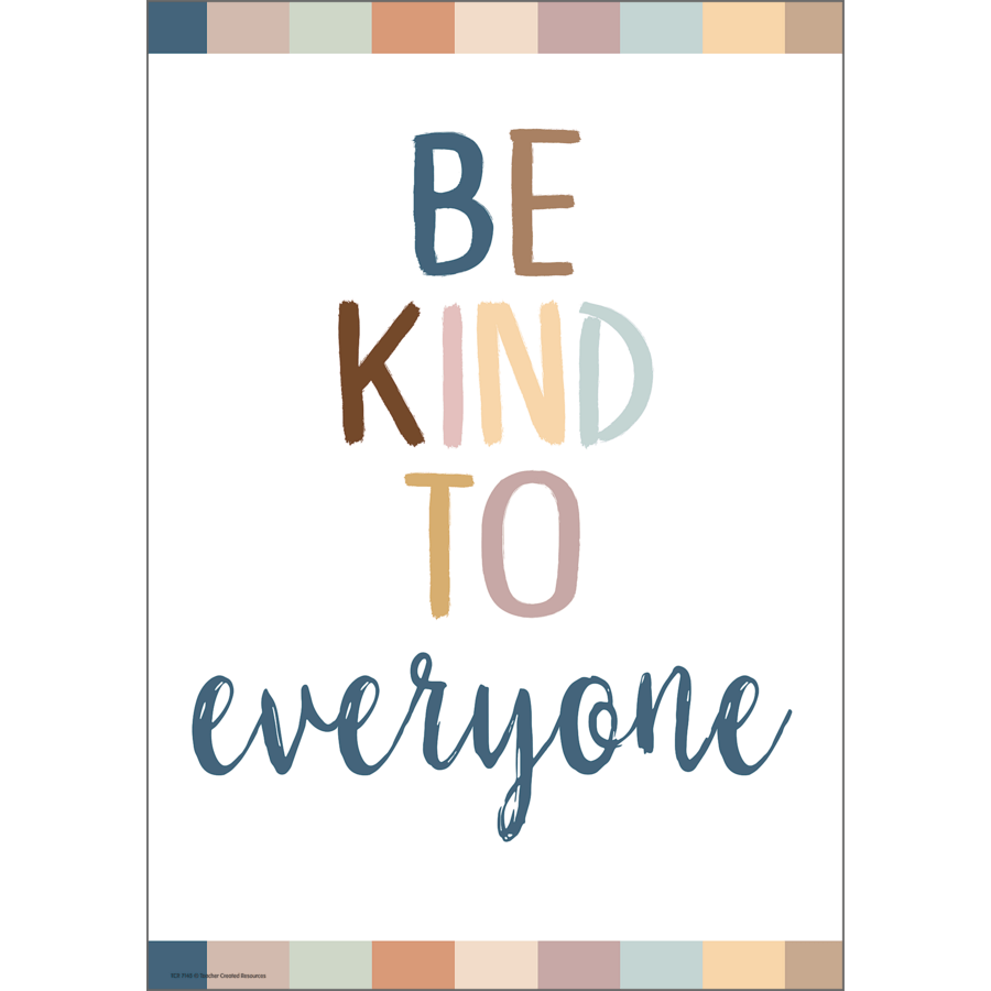 Everyone is Welcome Be Kind to Everyone Positive Poster-Posters-Tools 4 Teaching-Classroom Decor and More