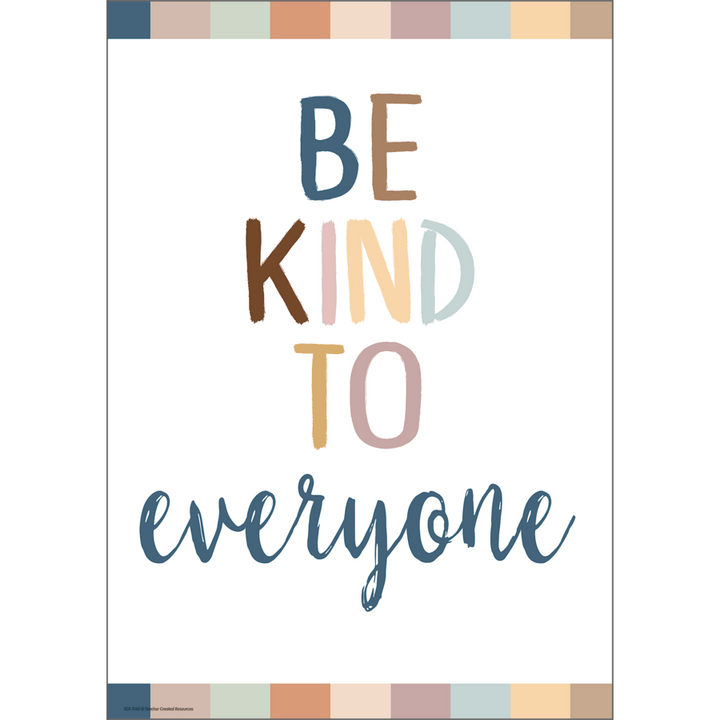 Everyone is Welcome Be Kind to Everyone Positive Poster-Posters-Tools 4 Teaching-Classroom Decor and More