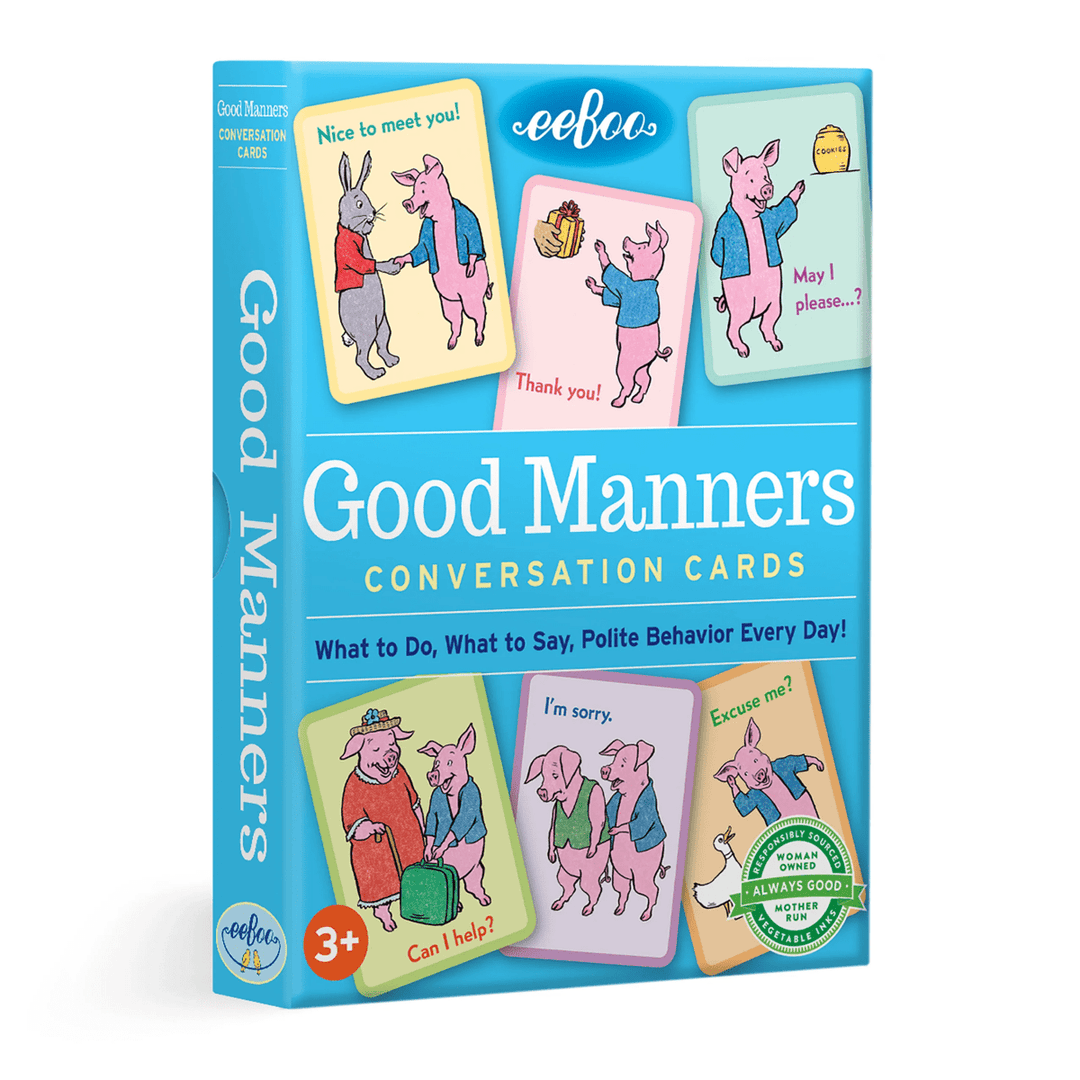 Good Manners Conversation Cards-Social Emotional-Tools 4 Teaching-Classroom Decor and More
