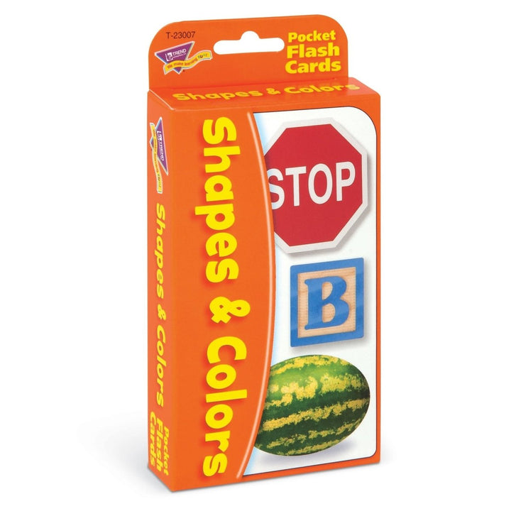Shapes & Colors Pocket Flash Cards-Flashcards-Tools 4 Teaching-Classroom Decor and More