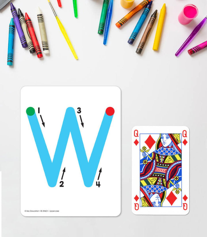 Textured Touch and Trace: Uppercase Manipulative Grade PK - 3 - Tools 4 Teaching