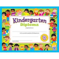 *Kindergarten Diploma PK-K Certificates & Diplomas-Awards-Tools 4 Teaching-Classroom Decor and More