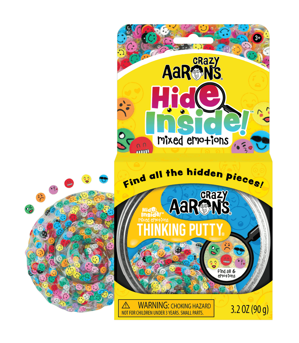 Crazy Aaron's® - Hide Inside!™ Mixed Emotions Thinking Putty®-Thinking Putty-Tools 4 Teaching-Classroom Decor and More