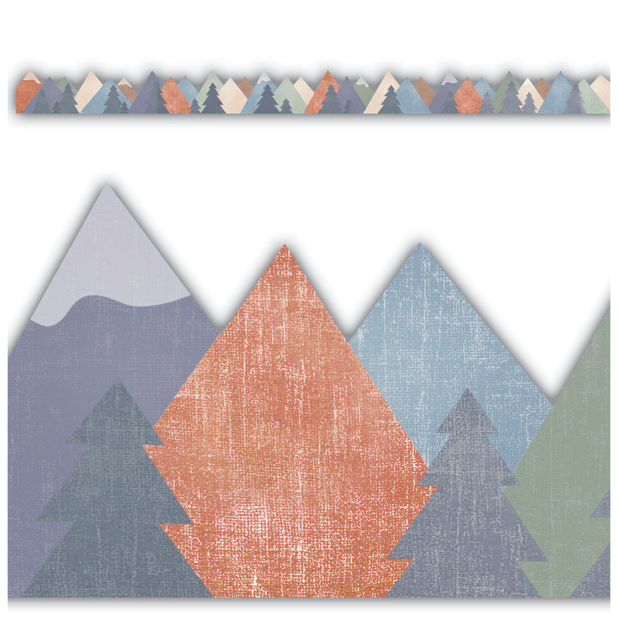 Moving Mountains Die-Cut Border Trim-Borders-Tools 4 Teaching-Classroom Decor and More