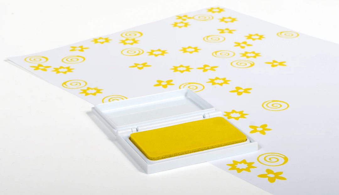 Washable Stamp Pad - Yellow-Stamps & Stamp Pads-Tools 4 Teaching-Classroom Decor and More