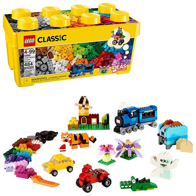 LEGO® Classic Medium Creative Brick Box-LEGO-Tools 4 Teaching-Classroom Decor and More