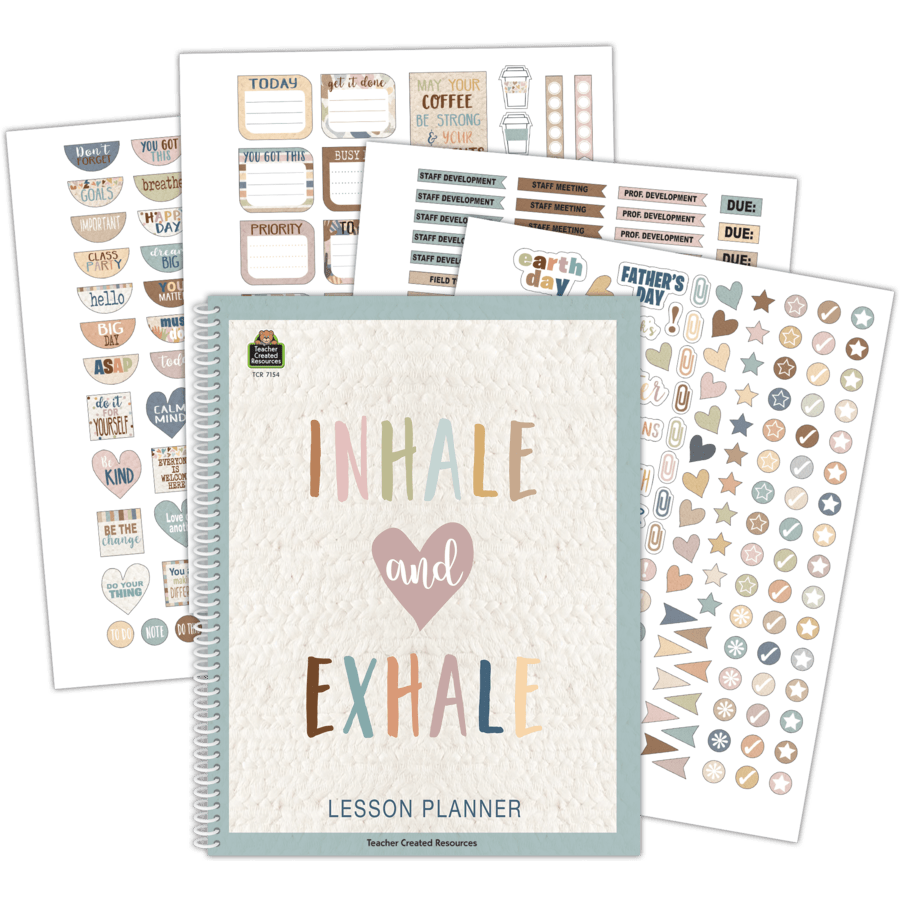 Everyone is Welcome Lesson Planner-Record & Plan Books-Tools 4 Teaching-Classroom Decor and More