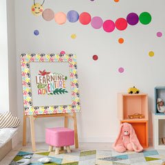 Jungle Friends Messy Tracks EZ Border-Borders-Tools 4 Teaching-Classroom Decor and More