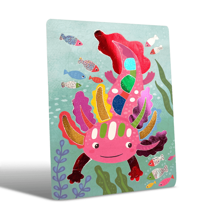 Foil-tastic Foil Art & Coloring Set - Awesome Animals-Activity Pads-Tools 4 Teaching-Classroom Decor and More