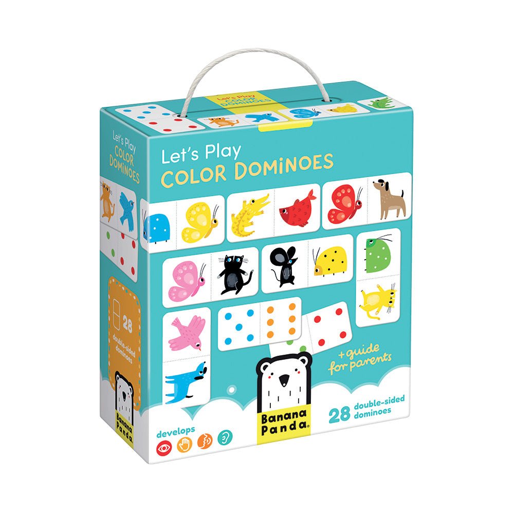 Let's Play Color Dominoes for ages: 2+-Games-Tools 4 Teaching-Classroom Decor and More