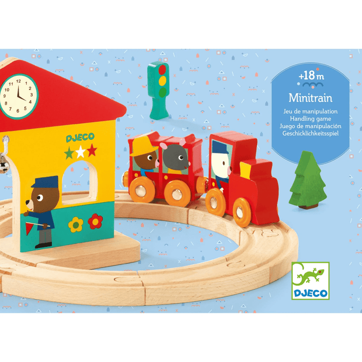 *Minitrain Wooden Train Set-Baby & Toddler-Tools 4 Teaching-Classroom Decor and More