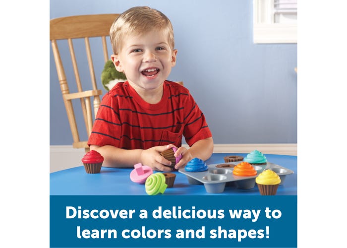 Smart Snacks® Shape Sorting Cupcakes-Baby & Toddler-Tools 4 Teaching-Classroom Decor and More