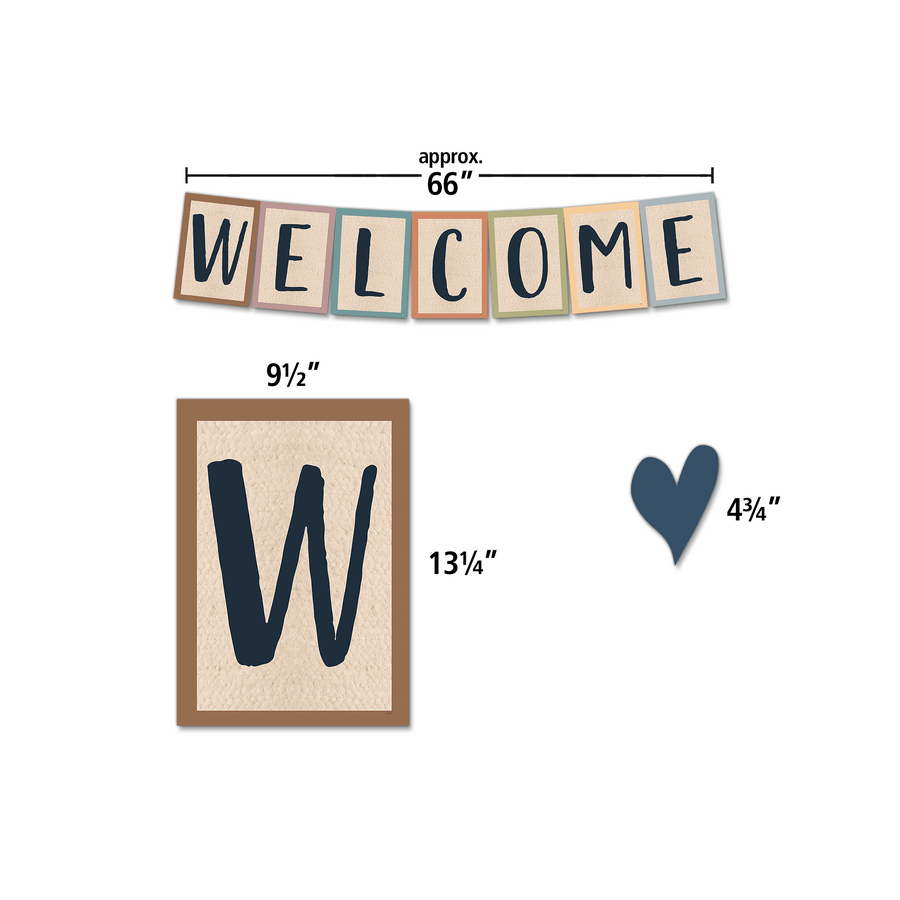 Everyone is Welcome Welcome Bulletin Board-Bulletin Board Sets-Tools 4 Teaching-Classroom Decor and More