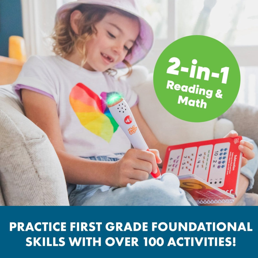 Hot Dots® First Grade Essentials Reading & Math Workbook-Hot Dots-Tools 4 Teaching-Classroom Decor and More