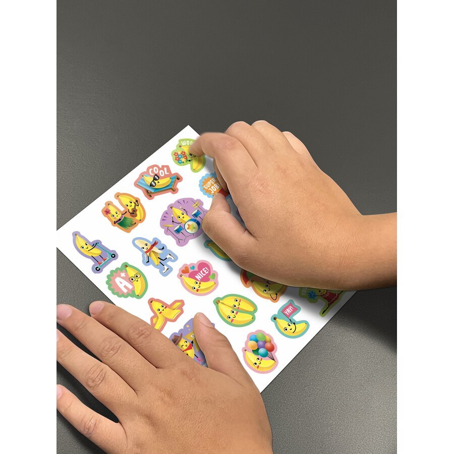 Banana Smelly Stickers-Stickers-Tools 4 Teaching-Classroom Decor and More