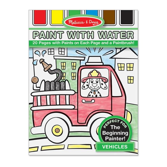 Paint with Water Vehicles-Activity Pads-Tools 4 Teaching-Classroom Decor and More