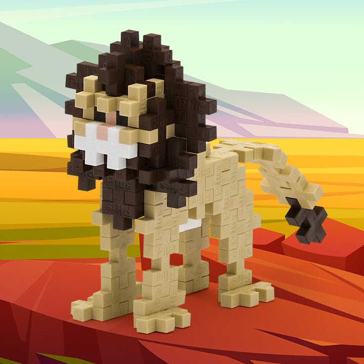 PLUS PLUS® Tube - 70 PC - Lion-Plus Plus-Tools 4 Teaching-Classroom Decor and More