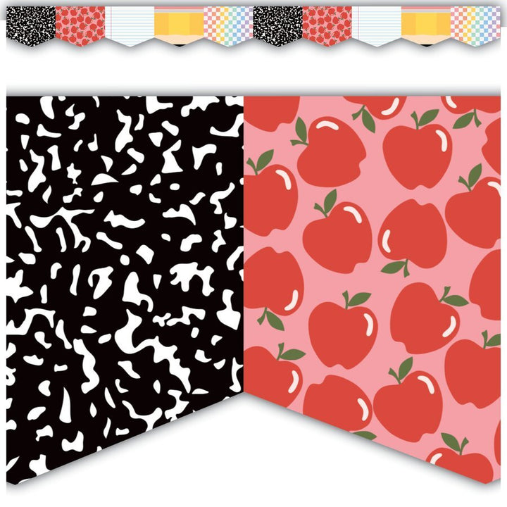 Cool for School Die-Cut Border Trim-Borders-Tools 4 Teaching-Classroom Decor and More