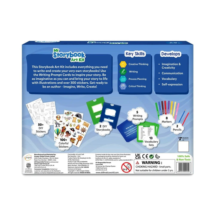 My Storybook Art Kit - All My Adventures (ages 5-10)-Craft Activity-Tools 4 Teaching-Classroom Decor and More