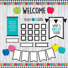 Ready to Learn Bulletin Board-Bulletin Board Sets-Tools 4 Teaching-Classroom Decor and More