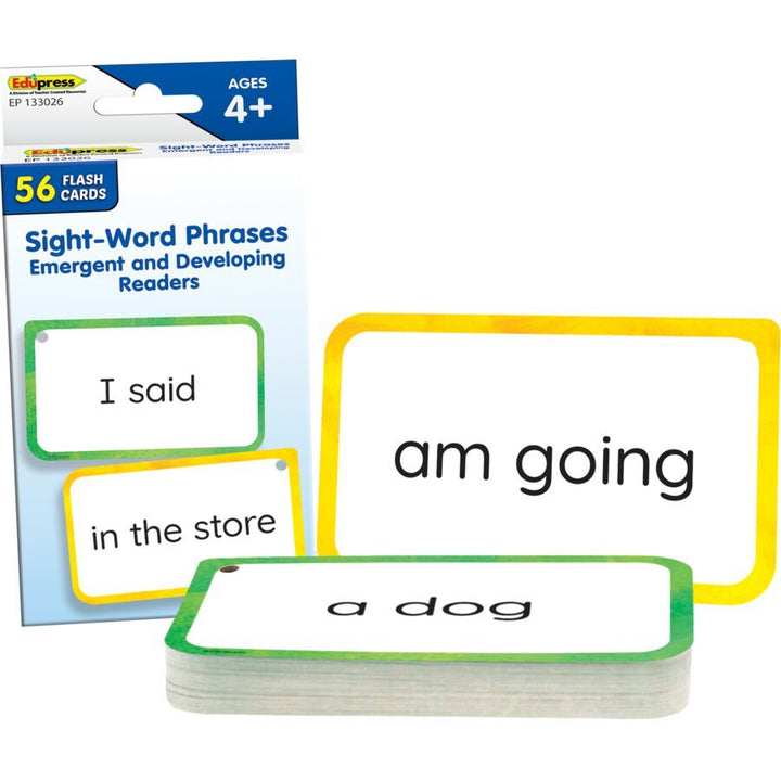 Sight-Word Phrases - Emergent and Developing Readers Flash Cards-Subjects - Reading - Sight Words-Tools 4 Teaching-Classroom Decor and More