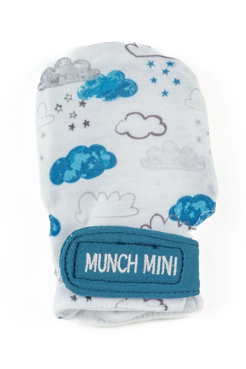 Munch Minis - Teething & Anti-scratch mitts - Clouds-Baby & Toddler-Tools 4 Teaching-Classroom Decor and More