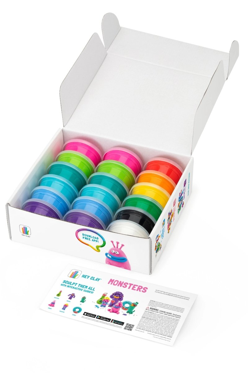 Hey Clay - Monsters-Craft Activity-Tools 4 Teaching-Classroom Decor and More