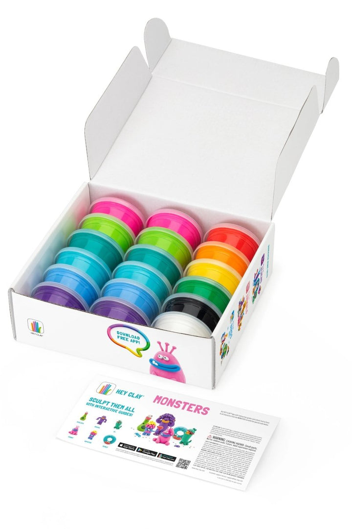 Hey Clay - Monsters-Craft Activity-Tools 4 Teaching-Classroom Decor and More